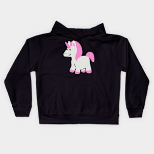 Small cute unicorn Kids Hoodie